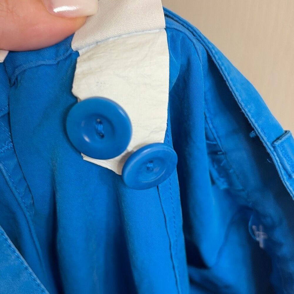 ✨COS Cotton Khaki Blue Sz 6 Pants✨ - Picture 9 of 10